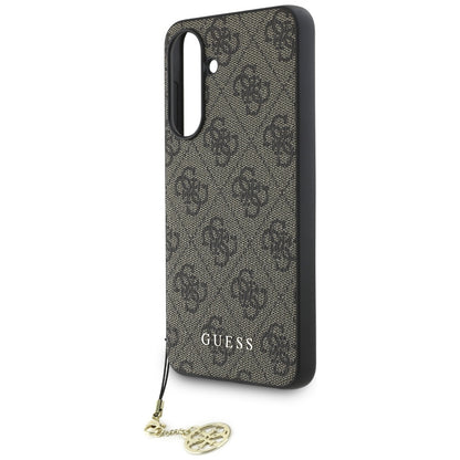 Etui na Samsung Galaxy A36 A366, Guess, 4G Charm, Brązowy