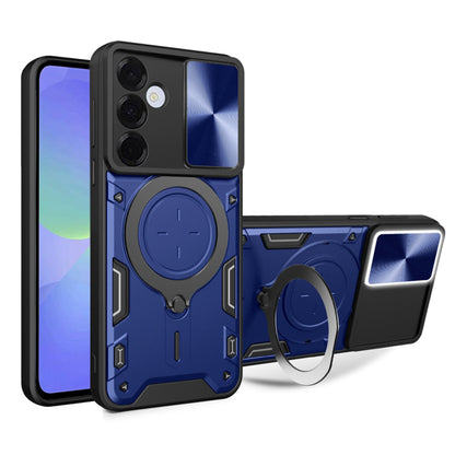 Etui na Samsung Galaxy A36 A366, Techsuit, CamGuard Pro, Niebieskie