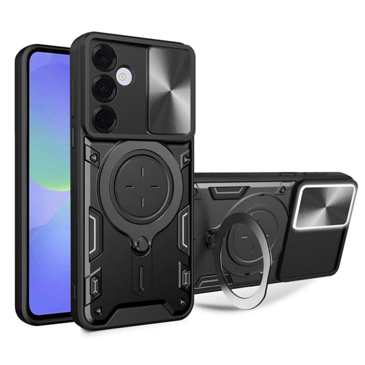 Etui na Samsung Galaxy A36 A366, Techsuit, CamGuard Pro, czarne