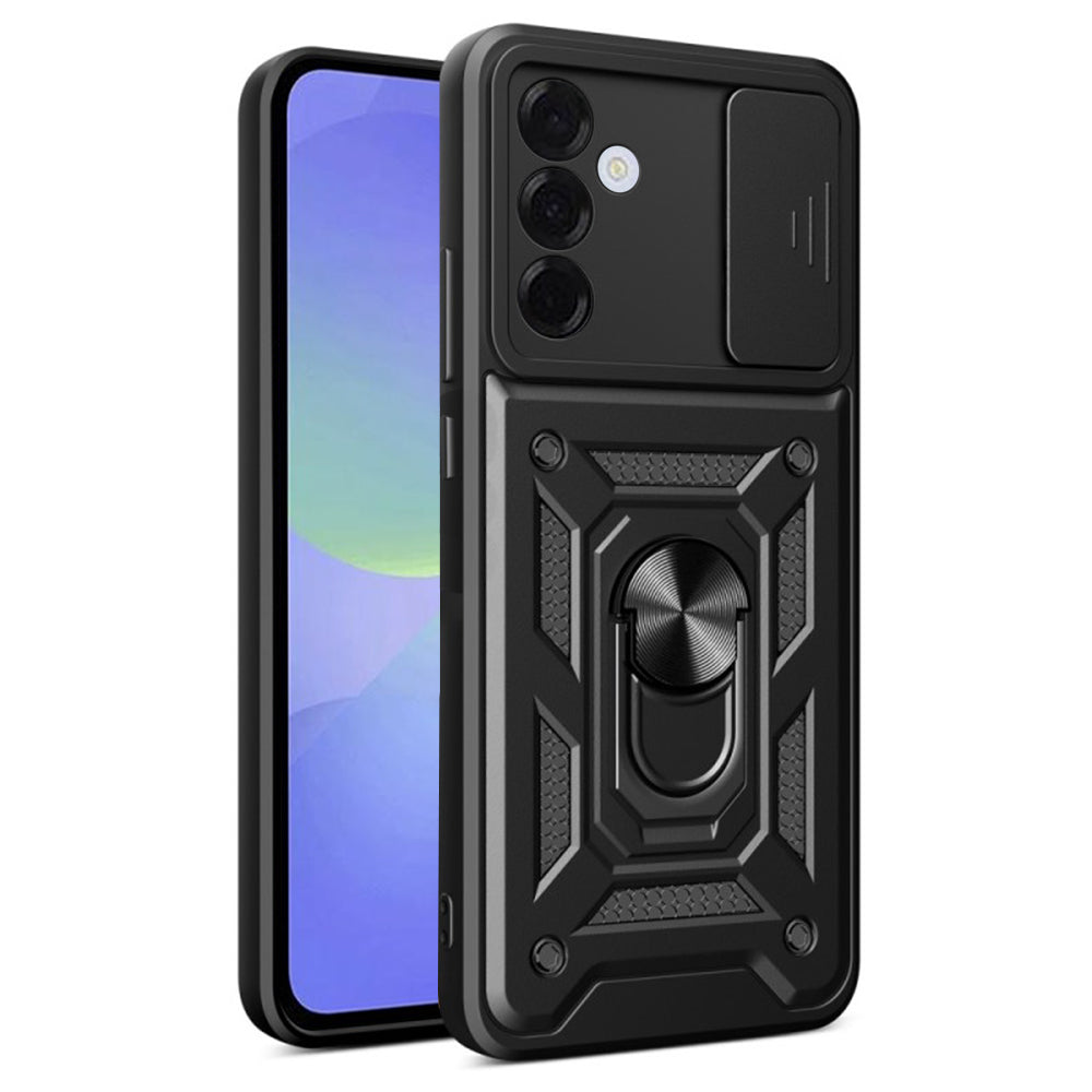 Etui na Samsung Galaxy A36 A366, Techsuit, CamShield, Czarny