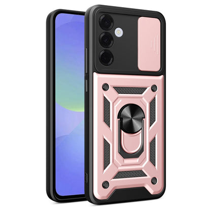 Etui na Samsung Galaxy A36 A366, Techsuit, CamShield, Różowe