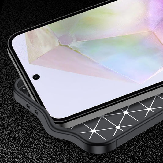 Etui na Samsung Galaxy A36 A366, Techsuit, CarbonFiber, czarne