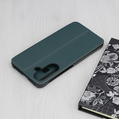 Etui na Samsung Galaxy A36 A366, Techsuit, eFold, Zielony