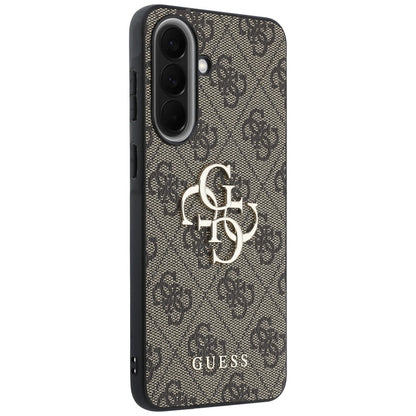 Etui na Samsung Galaxy A37 5G, Guess, 4G Big Logo, Brązowe