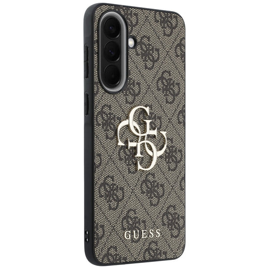 Etui na Samsung Galaxy A37 5G, Guess, 4G Big Logo, Brązowe