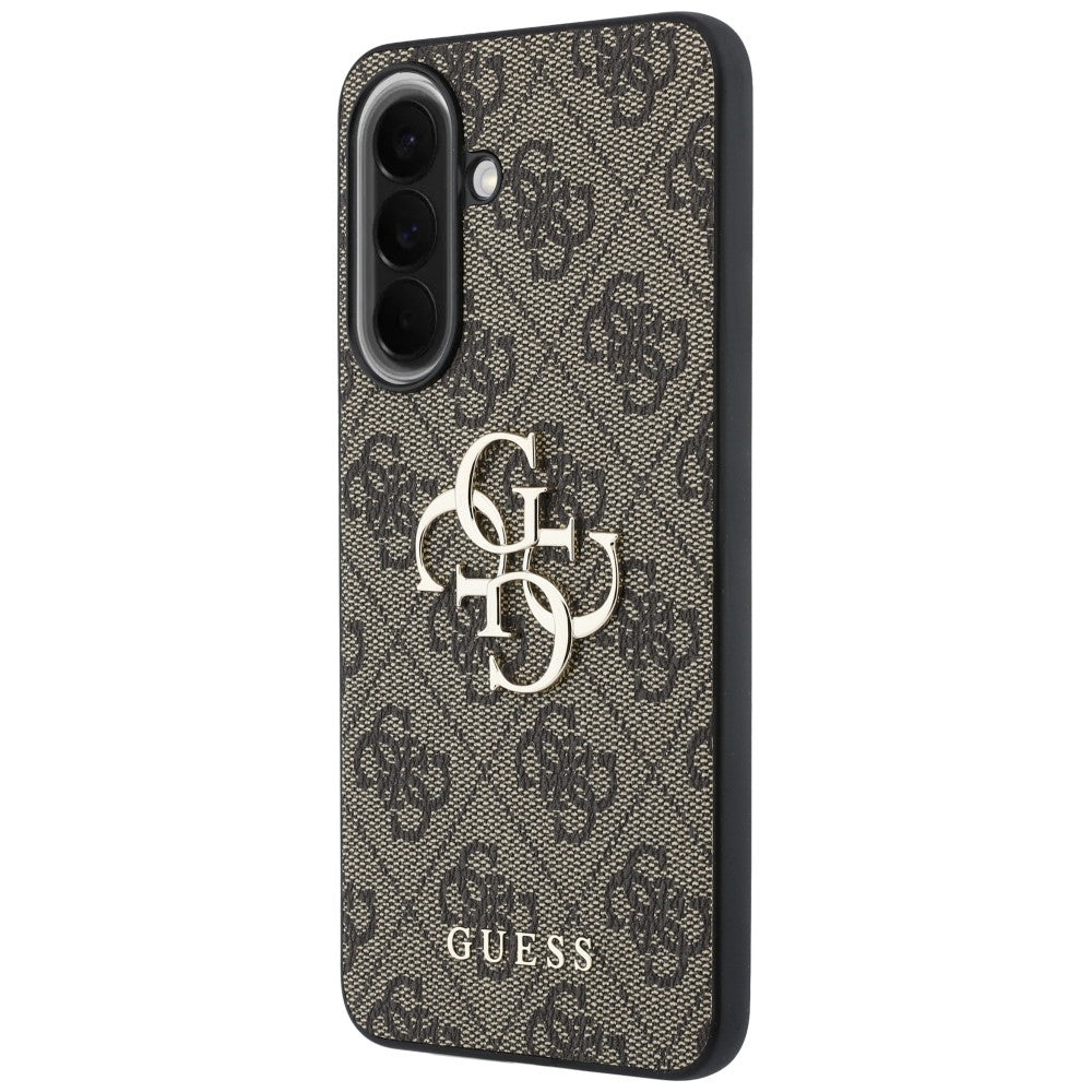 Etui na Samsung Galaxy A37 5G, Guess, 4G Big Logo, Brązowe