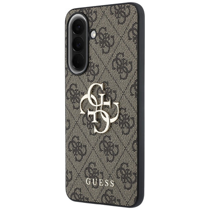 Etui na Samsung Galaxy A37 5G, Guess, 4G Big Logo, Brązowe
