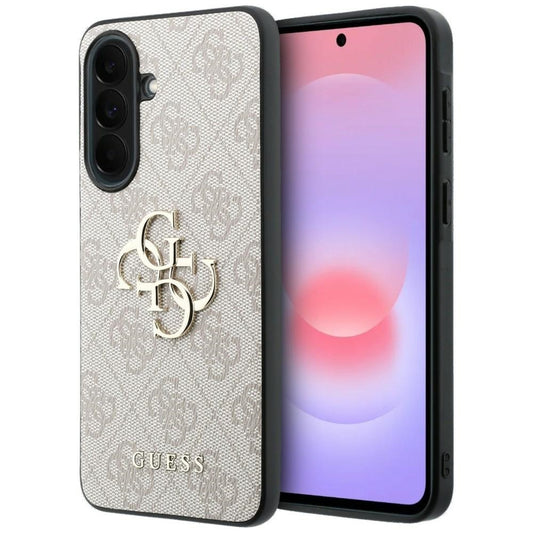 Etui na Samsung Galaxy A37 5G, Guess, 4G Big Logo, Różowe