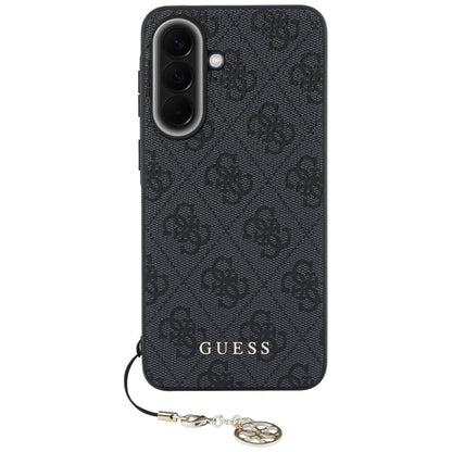 Etui na Samsung Galaxy A37 5G, Guess, 4G Classic Logo Charm, czarne