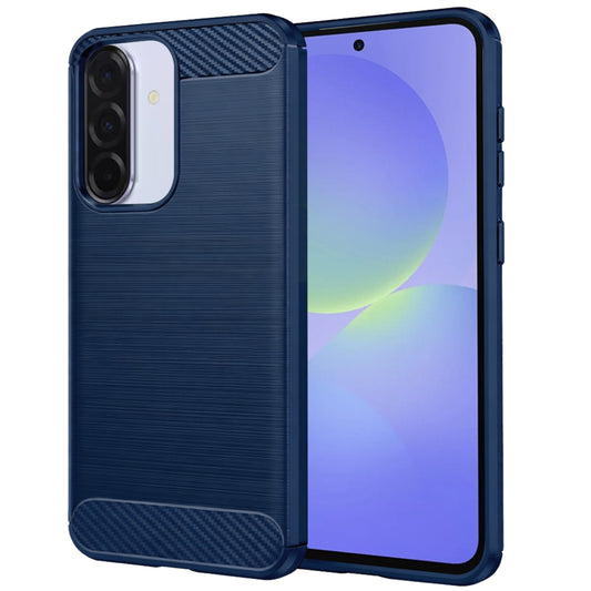 Etui na Samsung Galaxy A37 5G, Techsuit, Carbon, Niebieskie