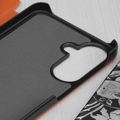 Etui na Samsung Galaxy A37 5G, Techsuit, eFold, Pomarańczowe