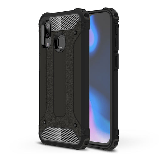 Etui na Samsung Galaxy A40 A405, Techsuit, Hybrid Armor, Czarna