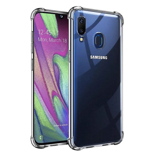 Etui na Samsung Galaxy A40 A405, Techsuit, Shockproof Clear, Przezroczyste