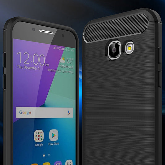 Etui na Samsung Galaxy A5 (2017) A520, Techsuit, Carbon, Czarny