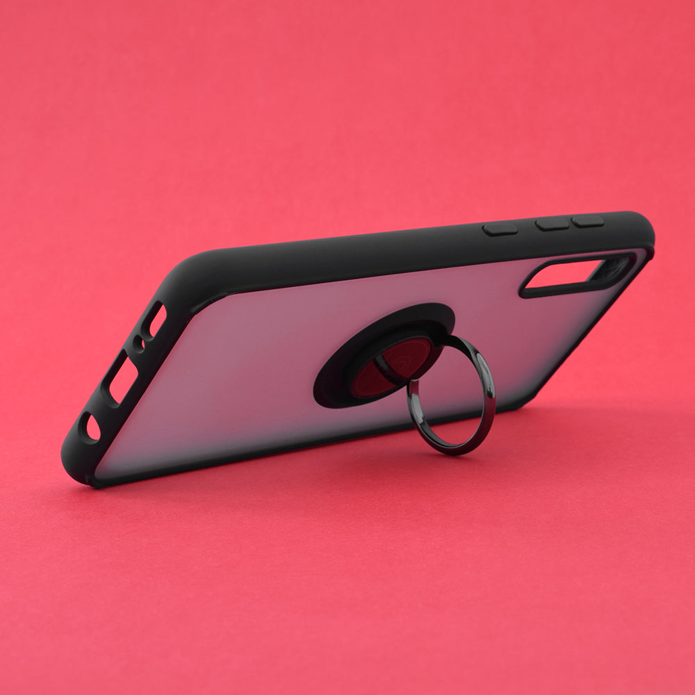 Etui na Samsung Galaxy A50s A507 / A30s A307 / A50 A505, Techsuit, Glinth, czarne