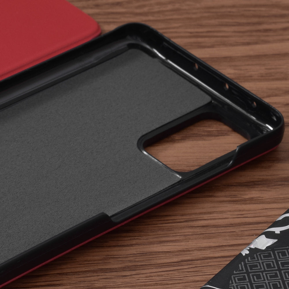 Etui na Samsung Galaxy A51 A515, Techsuit, eFold, Czerwony