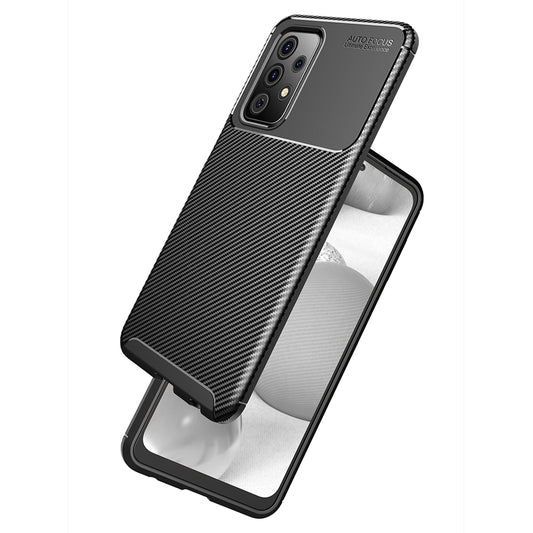 Etui na Samsung Galaxy A52s 5G A528 / A52 5G A526 / A52 A525, Techsuit, CarbonFiber, czarne