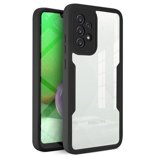 Etui na Samsung Galaxy A52s 5G A528 / A52 5G A526 / A52 A525, Techsuit, ColorVerse 360, Czarny