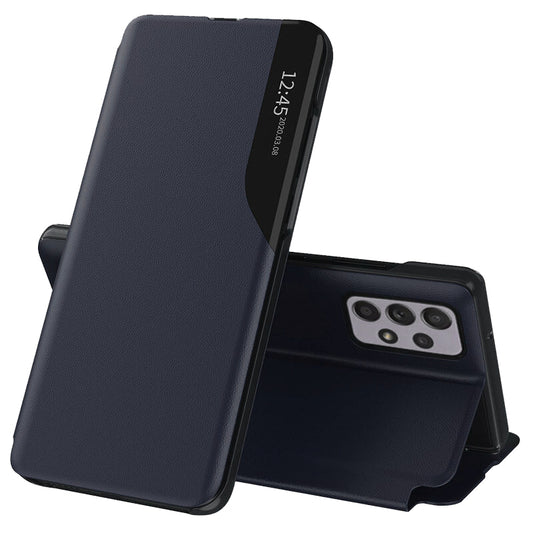 Etui na Samsung Galaxy A52s 5G A528 / A52 5G A526 / A52 A525, Techsuit, eFold, Ciemnoniebieskie