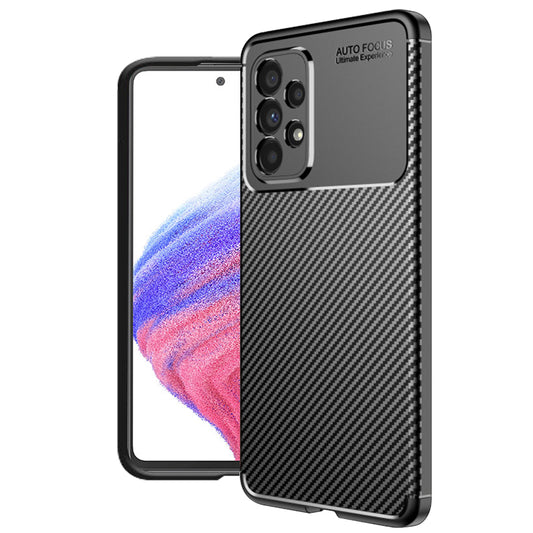 Etui na Samsung Galaxy A53 5G A536, Techsuit, CarbonFiber, Czarny