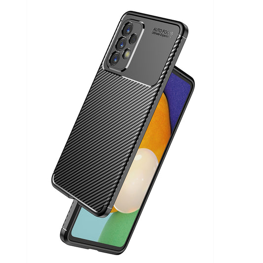 Etui na Samsung Galaxy A53 5G A536, Techsuit, CarbonFiber, Czarny