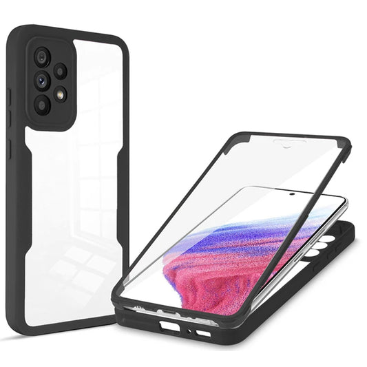 Etui na Samsung Galaxy A53 5G A536, Techsuit, ColorVerse 360, Czarny