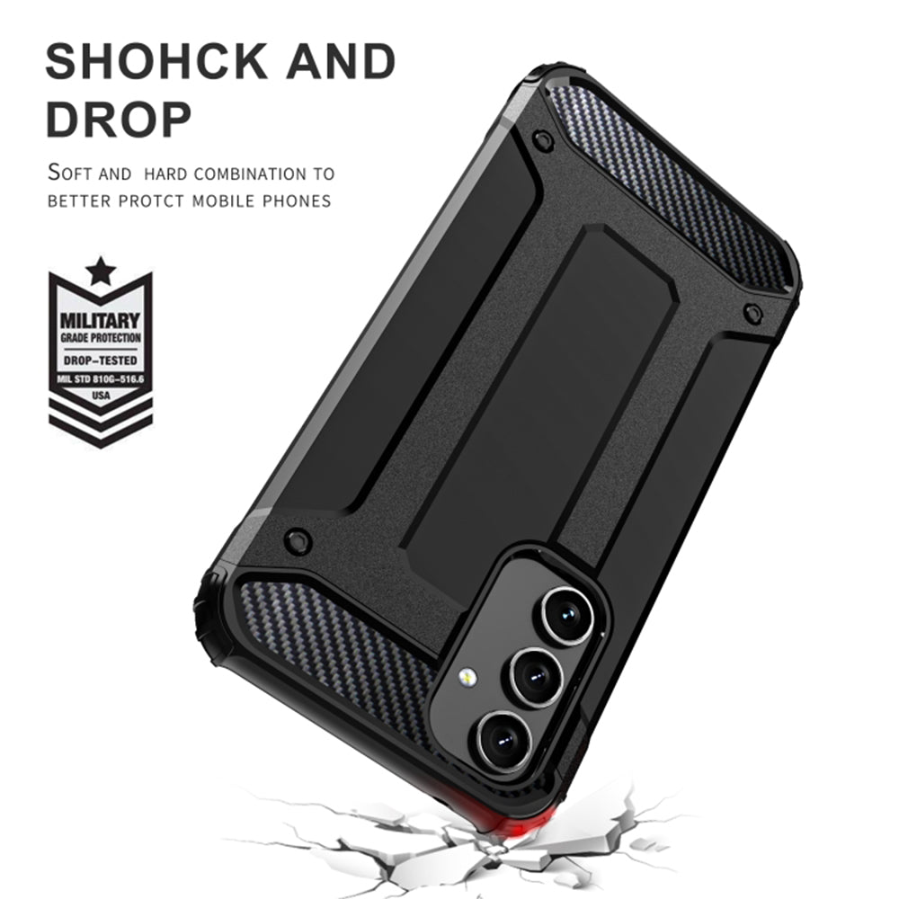 Etui na Samsung Galaxy A54 A546, Techsuit, Hybrid Armor, czarne