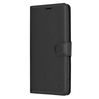 Case for Samsung Galaxy A54 A546, Techsuit, Leather Folio, Black