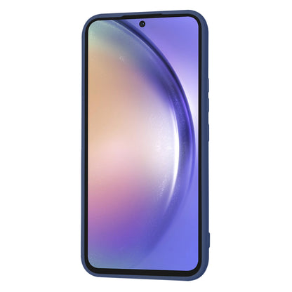 Etui na Samsung Galaxy A54 A546, Techsuit, SoftFlex, Granatowy