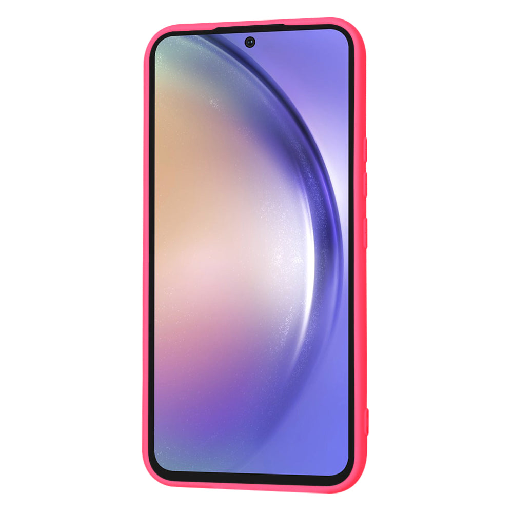 Etui na Samsung Galaxy A54 A546, Techsuit, SoftFlex, Ciemnoróżowy