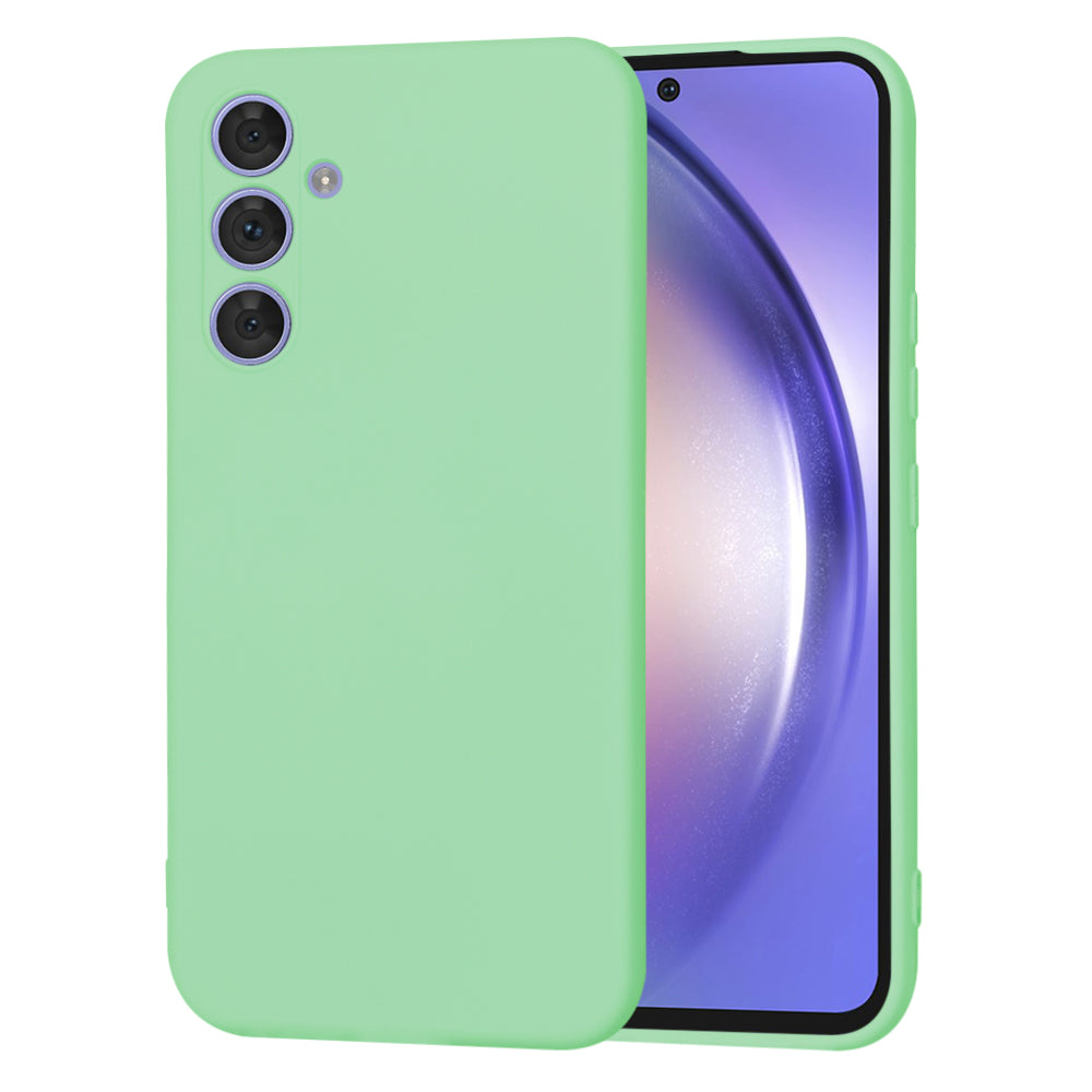 Etui na Samsung Galaxy A54 A546, Techsuit, SoftFlex, Jasnozielony