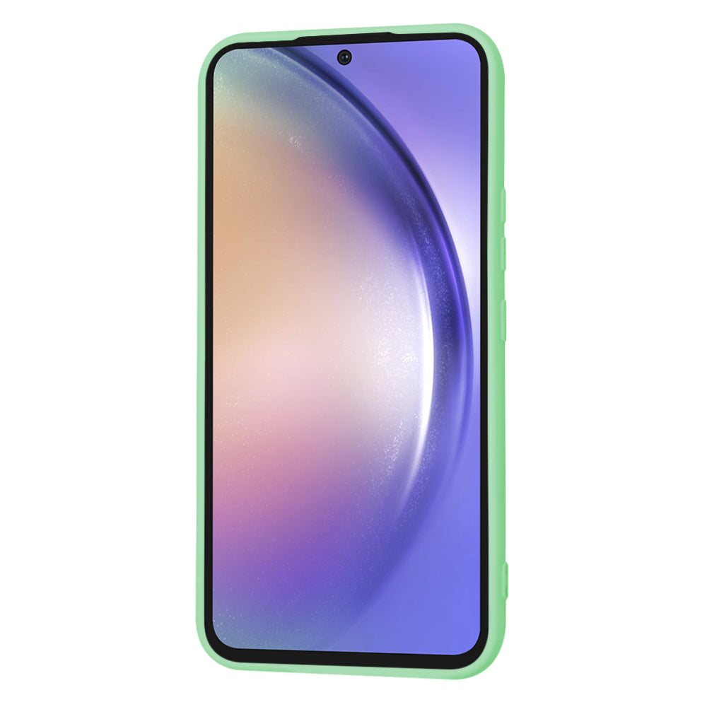Etui na Samsung Galaxy A54 A546, Techsuit, SoftFlex, Jasnozielony