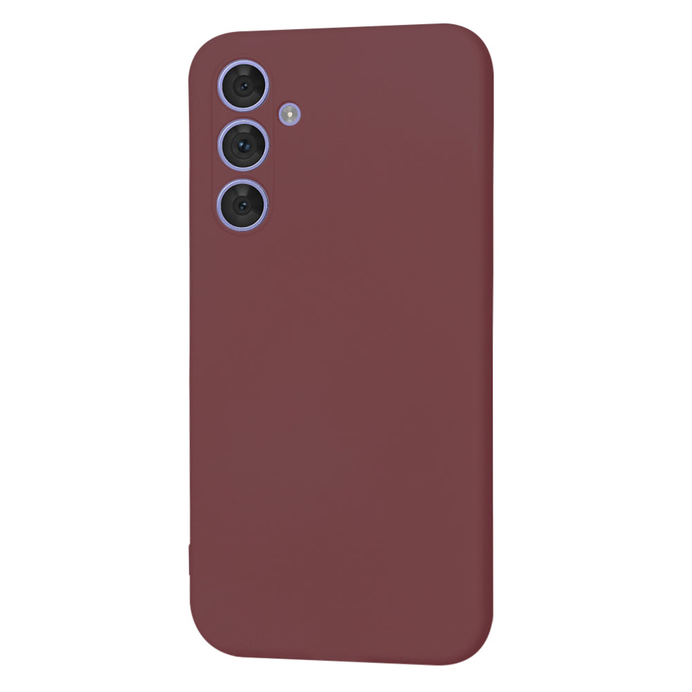 Etui na Samsung Galaxy A54 A546, Techsuit, SoftFlex, Wiśniowy