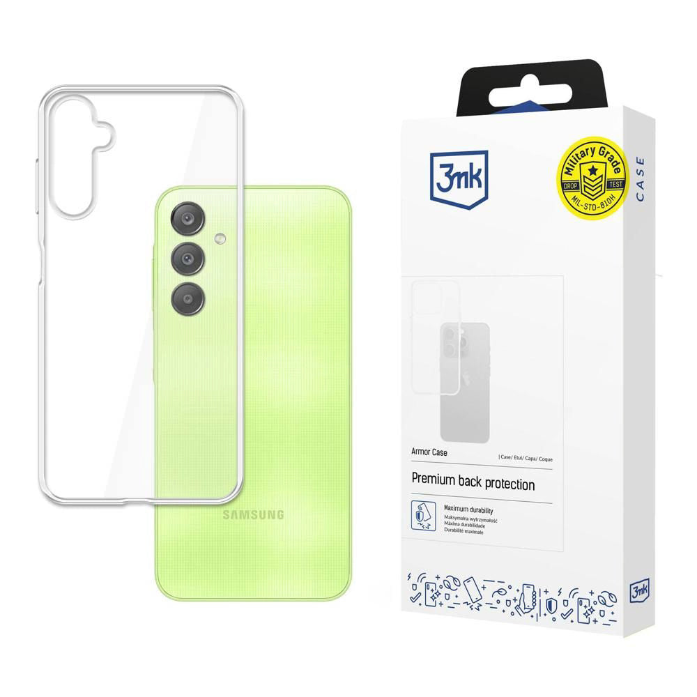 Case for Samsung Galaxy A55 5G A556, 3MK, Armor, Transparent
