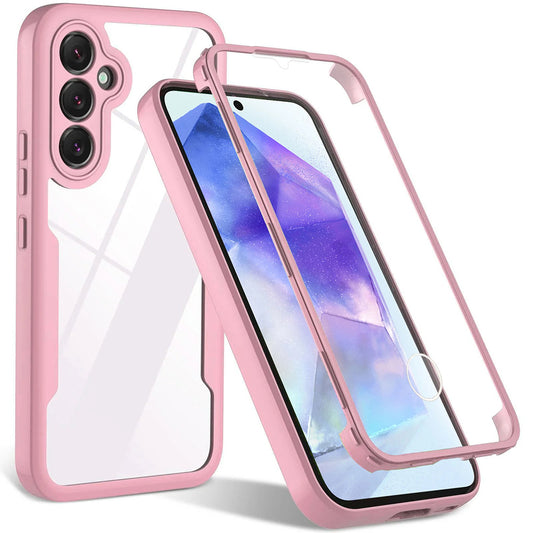 Etui na Samsung Galaxy A55 5G A556, Techsuit, ColorVerse 360, Różowe