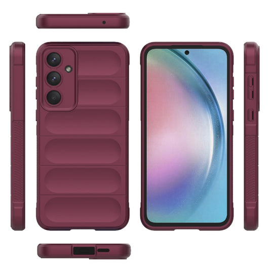 Etui na Samsung Galaxy A55 5G A556, Techsuit, Magic Shield, Fioletowy