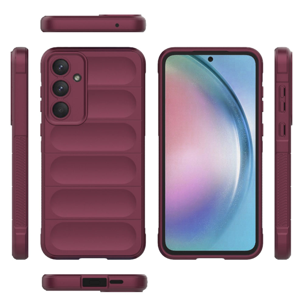 Etui na Samsung Galaxy A55 5G A556, Techsuit, Magic Shield, Zielony
