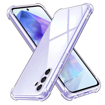 Etui na Samsung Galaxy A55 5G A556, Techsuit, Shockproof Clear, Przezroczyste