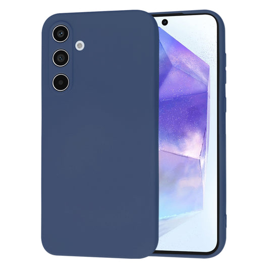 Etui na Samsung Galaxy A55 5G A556, Techsuit, SoftFlex, Granatowy