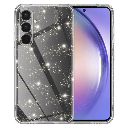 Etui na Samsung Galaxy A55 5G A556, Techsuit, SparkleSkin, Przezroczyste