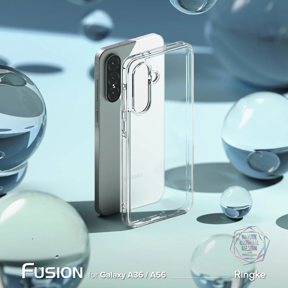 Etui na Samsung Galaxy A56 A566 / A36 A366, Ringke, Fusion, Przezroczyste