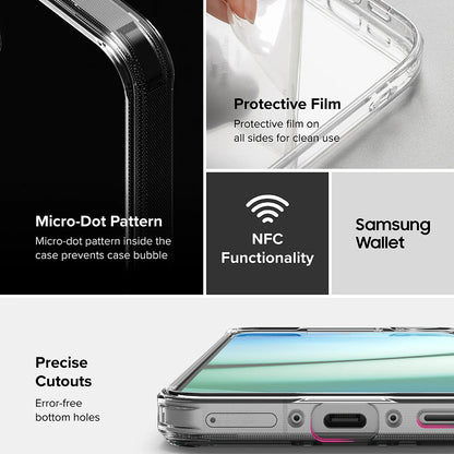 Etui na Samsung Galaxy A56 A566 / A36 A366, Ringke, Fusion, Przezroczyste