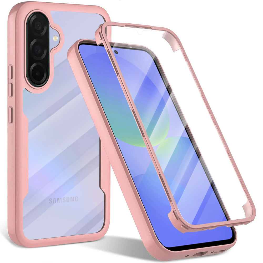 Etui na Samsung Galaxy A56 A566 / A36 A366, Techsuit, ColorVerse 360, Różowe