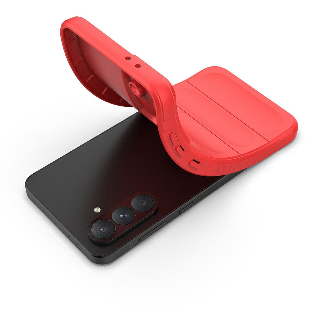 Case for Samsung Galaxy A56 A566 / A36 A366, Techsuit, Magic Shield, Red