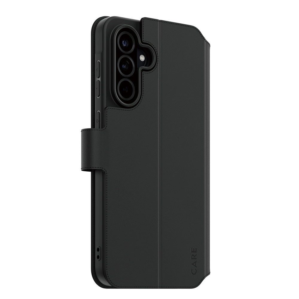Etui do Samsung Galaxy A56 A566, PanzerGlass, Care Feature Kickstand Wallet, Czarne
