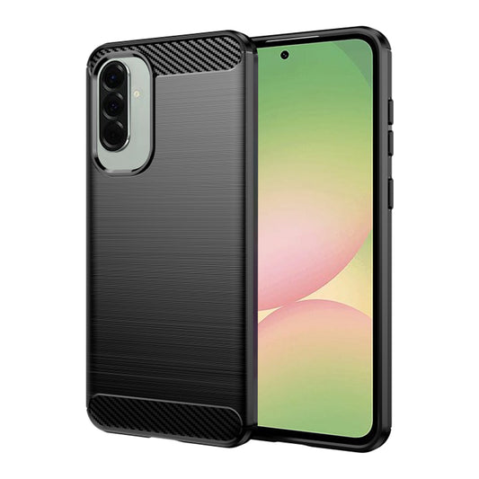 Etui na Samsung Galaxy A56 A566, Techsuit, Carbon, Czarny