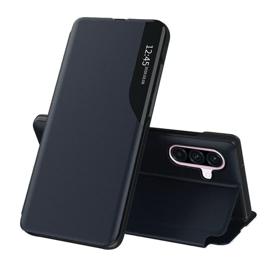 Etui na Samsung Galaxy A56 A566, Techsuit, eFold, Ciemnoniebieskie