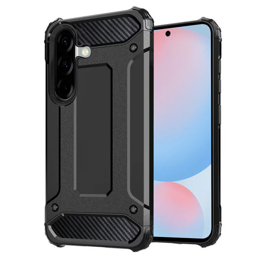 Etui na Samsung Galaxy A56 A566, Techsuit, Hybrid Armor, czarne