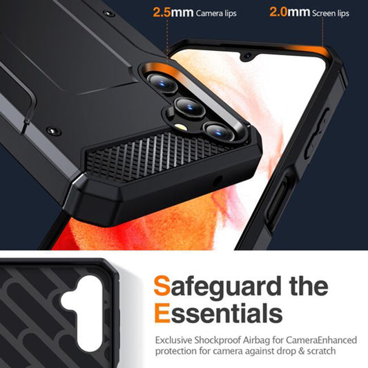 Etui na Samsung Galaxy A56 A566, Techsuit, Hybrid Armor, czarne