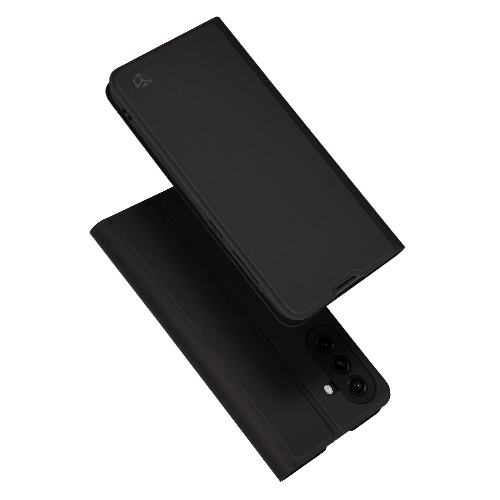 Etui na Samsung Galaxy A56 A566, Techsuit, Magskin Book, czarne